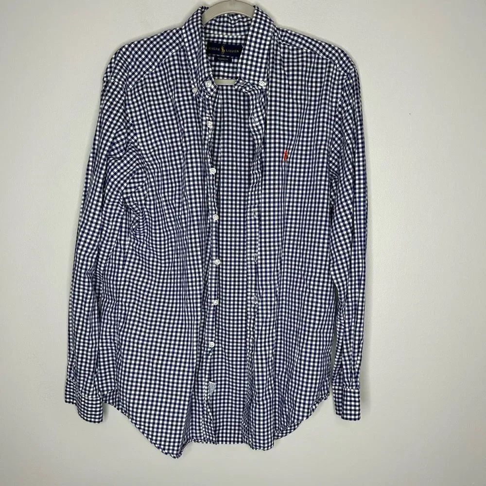 Ralph Lauren Gingham Button Up Shirt
